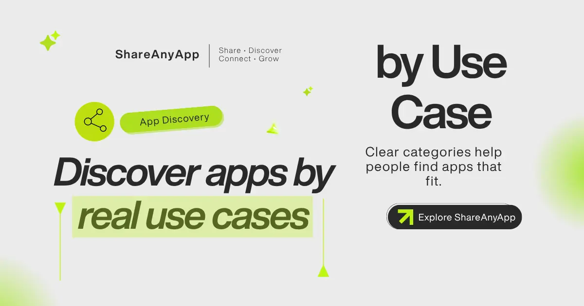App discovery categories
